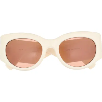 Gucci 53mm Modified Cat Eye Sunglasses In Multi