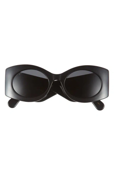Gucci 53mm Square Sunglasses In Black Grey