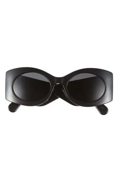 Gucci 53mm Square Sunglasses In Blue