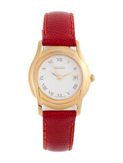 Pre-owned Gucci 5400 Series Watch In Multicolor