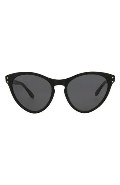 Gucci 54mm Cat Eye Sunglasses In Black