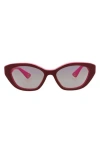 Gucci 54mm Cat Eye Sunglasses In Multi