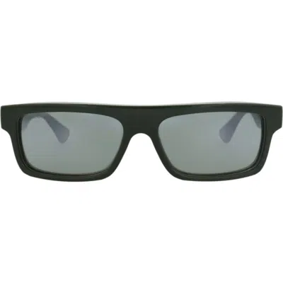 Gucci 54mm Gradient Rectangular Sunglasses In Black