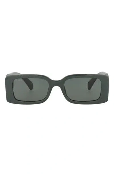 Gucci 54mm Rectangle Sunglasses