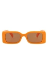 Gucci 54mm Rectangle Sunglasses In Multi