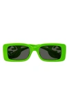Gucci 54mm Rectangular Sunglasses