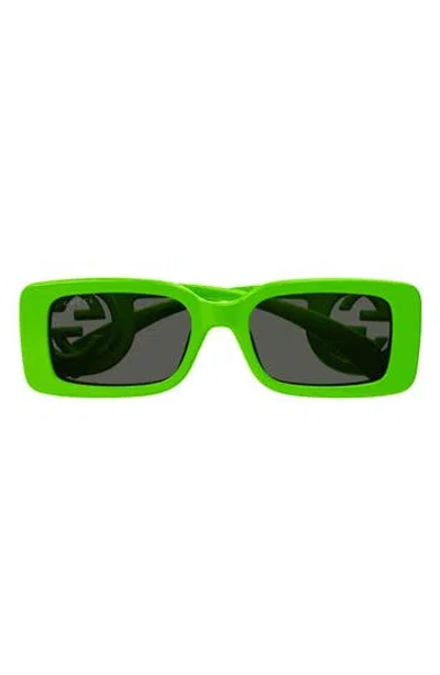 Gucci 54mm Rectangular Sunglasses