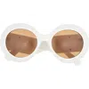 Gucci 54mm Round Sunglasses