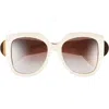 Gucci 54mm Square Sunglasses In Multi