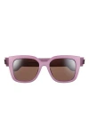 Gucci 54mm Square Sunglasses In Pink