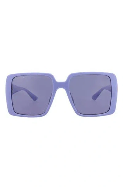 Gucci 54mm Square Sunglasses In Purple