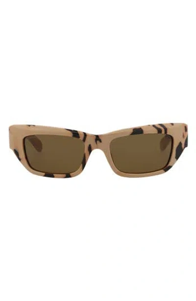GUCCI GUCCI 55MM CAT EYE SUNGLASSES