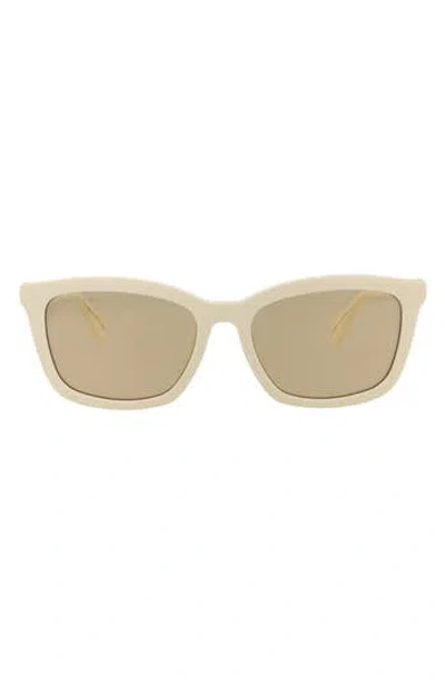 Gucci 55mm Square Sunglasses In Pink