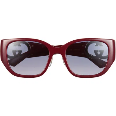 Gucci 55mm Square Sunglasses In Multi