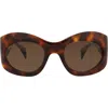 Gucci Unisex Gg1463s-30014463-002 55mm Sunglasses