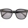 Gucci 56mm Cat Eye Sunglasses