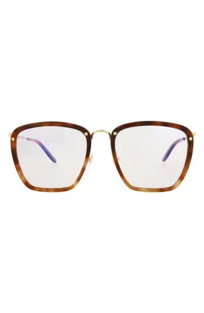 Gucci 56mm Oversize Sunglasses