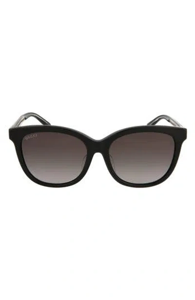 Gucci 56mm Square Sunglasses