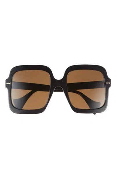 Gucci Oversize Square-frame Sunglasses In Black