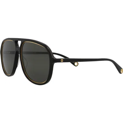 Gucci Women's Gg1077s 57mm Sunglasses In Black