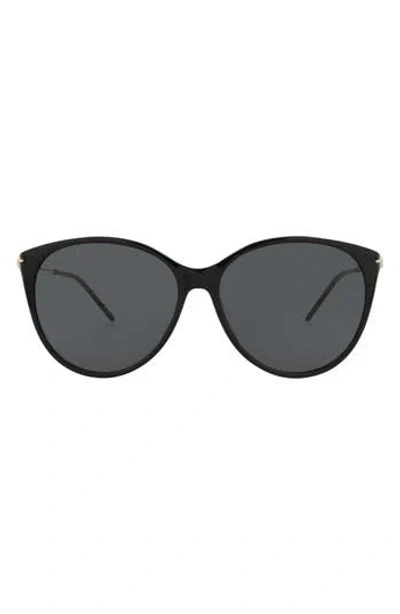 Gucci 58mm Oversize Round Sunglasses In Multi