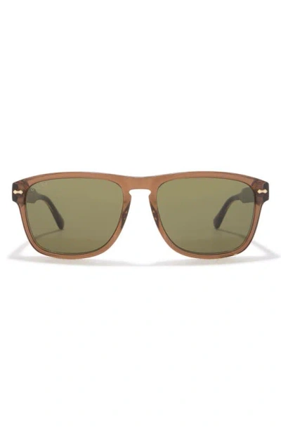 Gucci 58mm Square Sunglasses In Brown