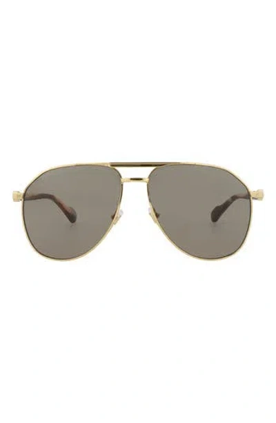 Gucci 59mm Aviator Sunglasses In Multi