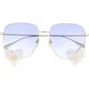 Gucci 59mm Square Sunglasses In Multi