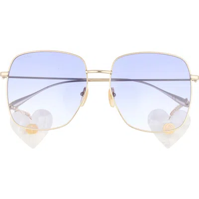 Gucci 59mm Square Sunglasses In Multi