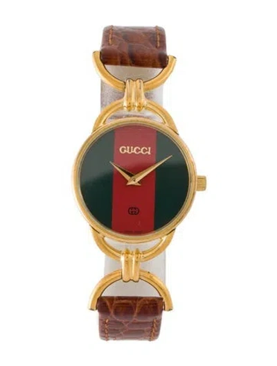 Pre-owned Gucci 6000 Series Watch In Multi