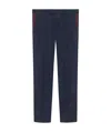 Gucci 60s Pant With Web In Black