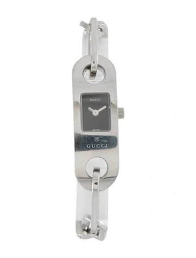 Pre-owned Gucci 6100 Series Watch, 14mm In Multi