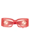 GUCCI GUCCI 62MM RECTANGULAR SUNGLASSES
