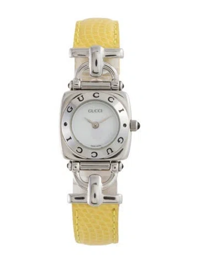 Pre-owned Gucci 6300 Series Watch In Multi