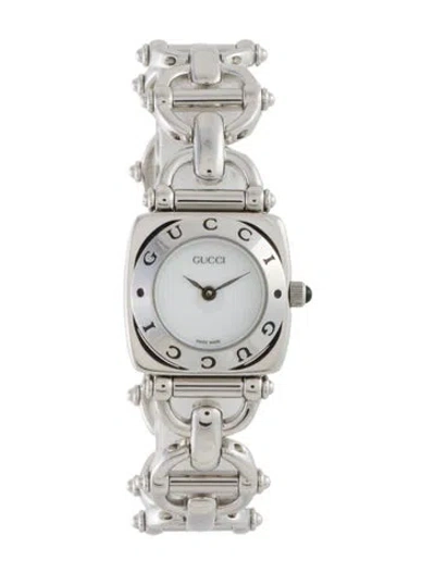 Pre-owned Gucci 6400 Series Watch, 22mm In Multi