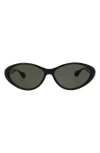 Gucci 67mm Cat Eye Sunglasses In 002 Black Black Grey