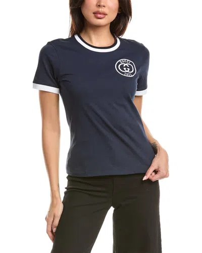 Gucci 70s T-shirt In Blue