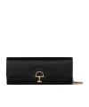Gucci 73 Half-horsebit Chain-strap Clutch Bag In Black
