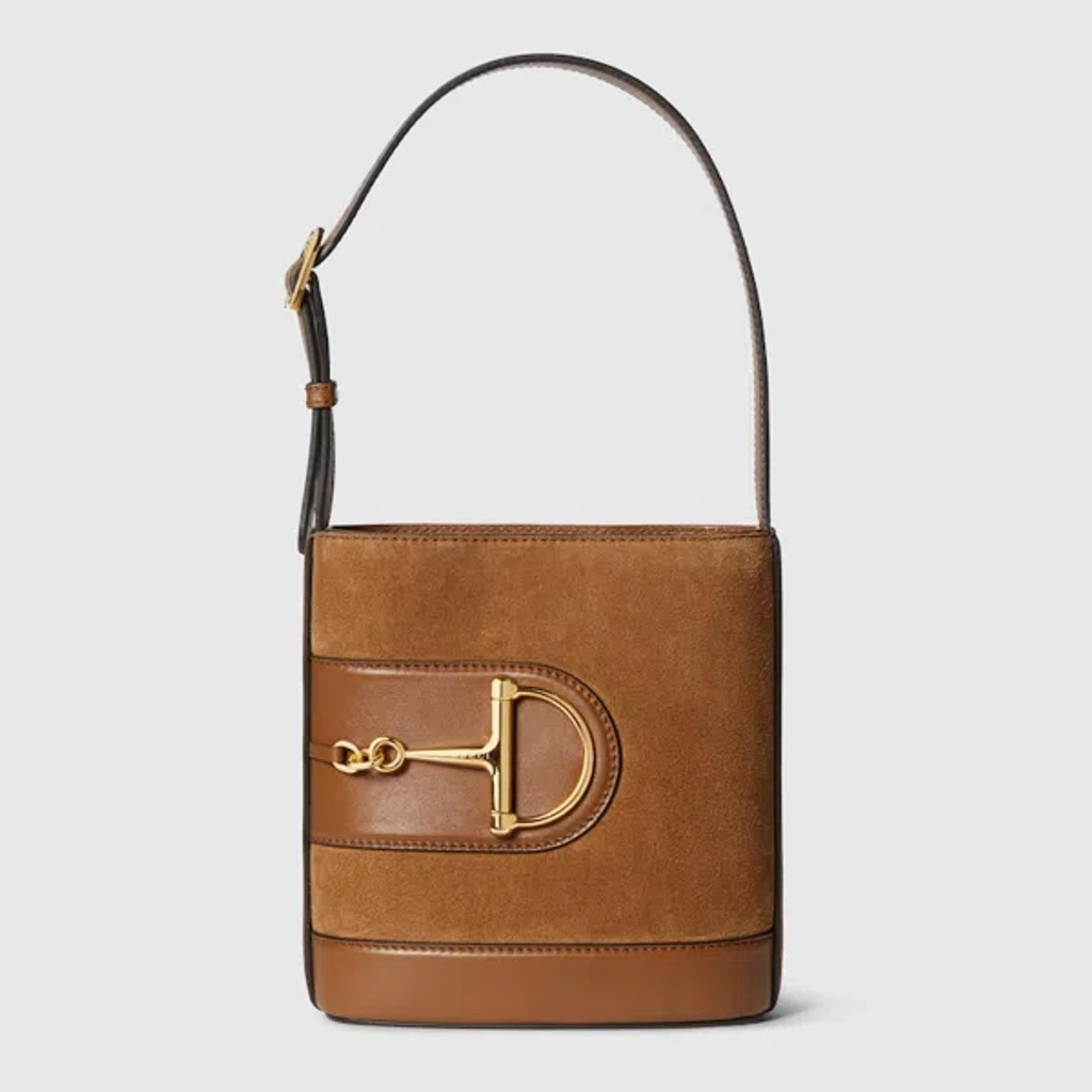 Gucci 73 Mini Bucket Bag In Brown | ModeSens
