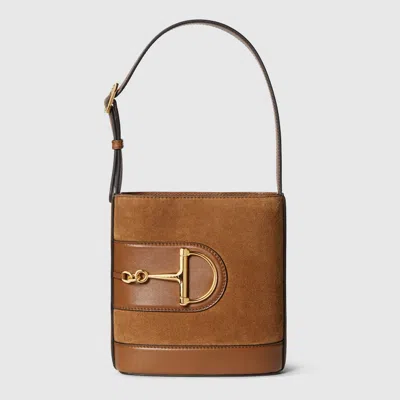 Gucci 73 Mini Bucket Bag In Brown