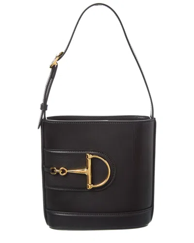 Gucci 73 Small Leather Bucket Bag