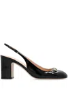 GUCCI 75MM HORSEBIT SLINGBACK PUMPS