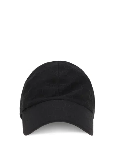 Gucci 8757443hbmf Jersey Cotton Baseball Cap In Black