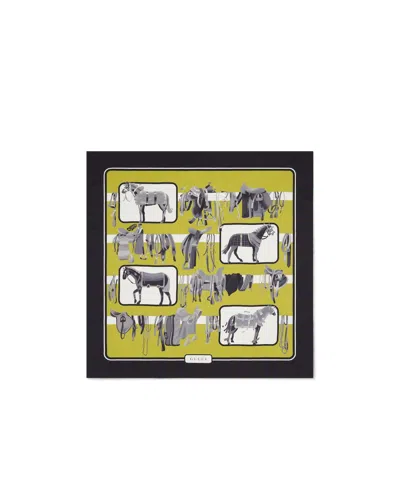 Gucci 90 X 90 Project Printed Silk Carré