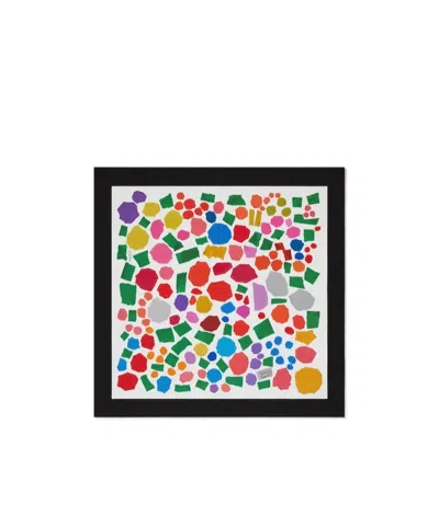 Gucci 90 X 90 Project Printed Silk Carré In Green