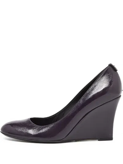 Pre-owned Gucci 90mm Wedge-heel Pumps