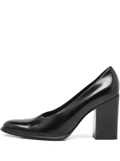 Pre-owned Gucci 95mm Leather Pumps