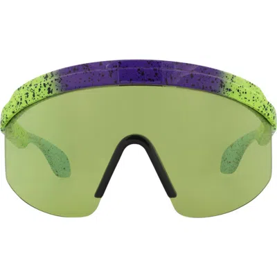 GUCCI GUCCI 99MM SHIELD SUNGLASSES