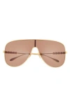 Gucci 99mm Shield Sunglasses