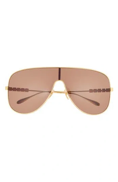Gucci 99mm Shield Sunglasses In Multi